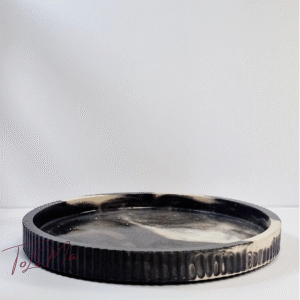 Padėklas gofruotais šonais