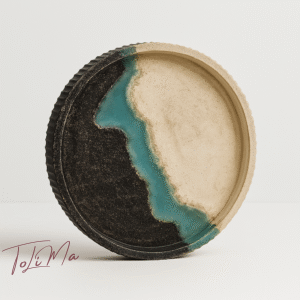 Padėklas gofruotais šonais