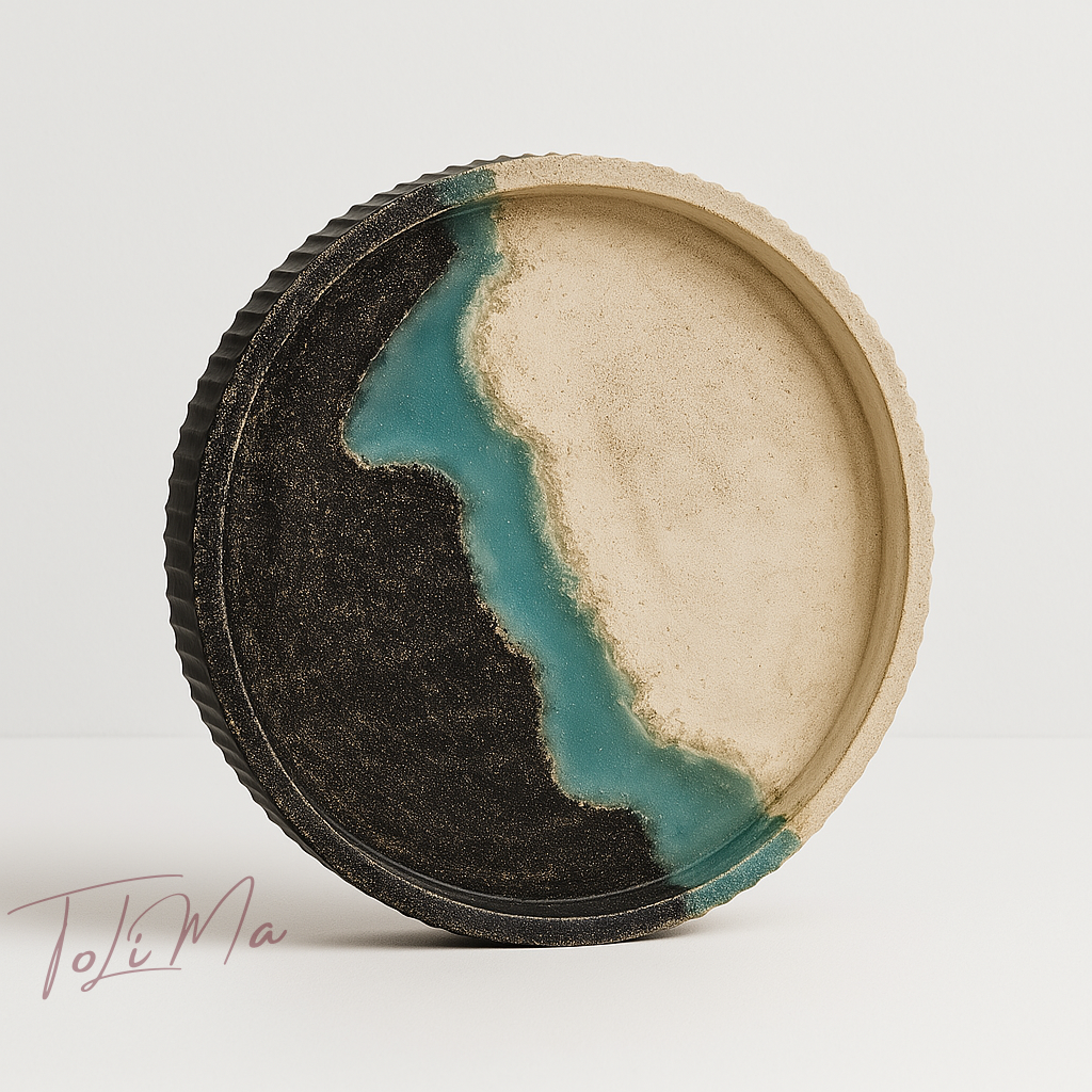 Padėklas gofruotais šonais