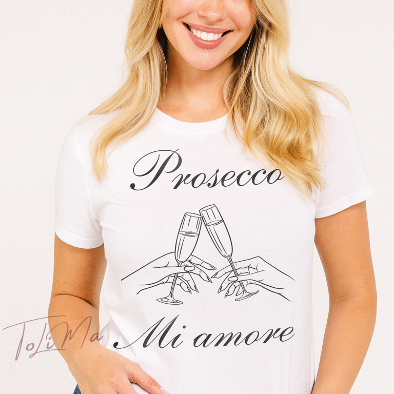 Marškinėliai "Prosecco mi amore"